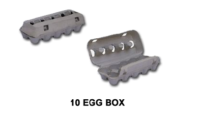 egg boxes